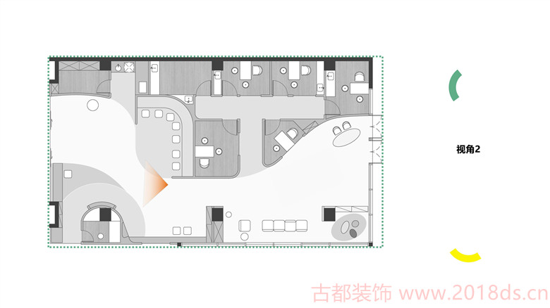 靜安區(qū)眼科醫(yī)院裝修設(shè)計圖200平-第5張圖片-上海古都建筑設(shè)計集團